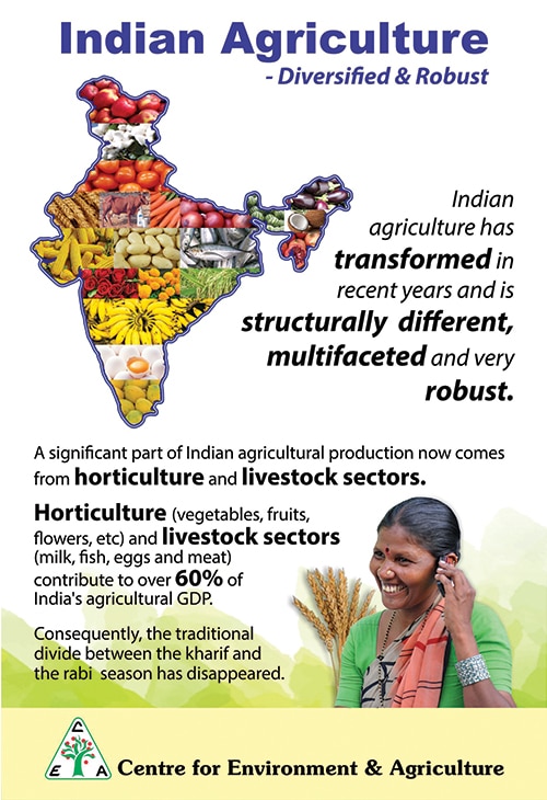agriculture in india diversification
